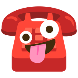 Telephone and Zany face