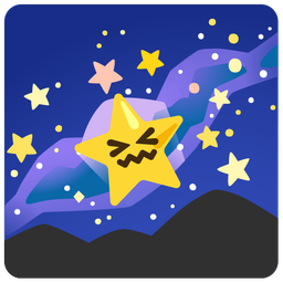 telescope and confounded face