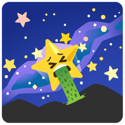 telescope and face vomiting