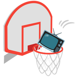 television and basketball