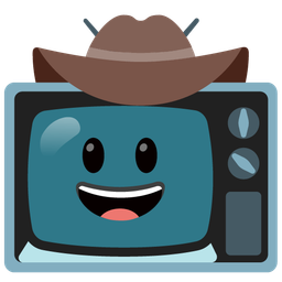 television and cowboy hat face