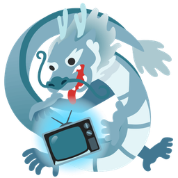 television and dragon