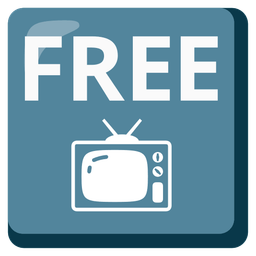 television and FREE button