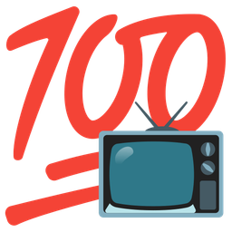 television and hundred points