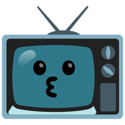 Television and Kissing face