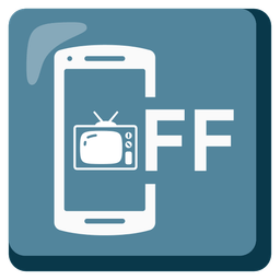 television and mobile phone off