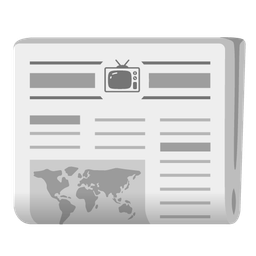 television and newspaper