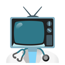 television and stethoscope