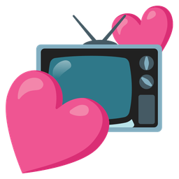 television and two hearts