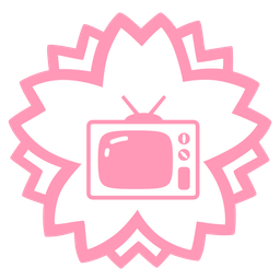 television and white flower