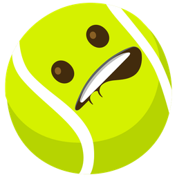 tennis and biting lip