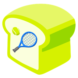 tennis and bread