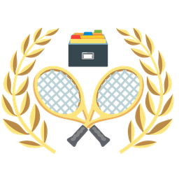 tennis and card file box