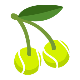tennis and cherries