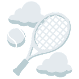 tennis and cloud