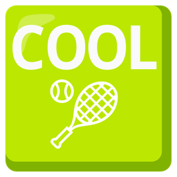 tennis and COOL button