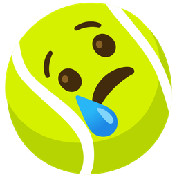 Tennis and Crying face