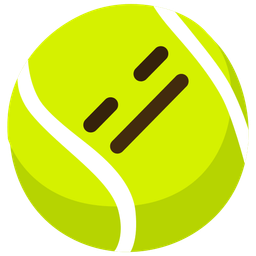 tennis and expressionless face