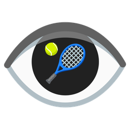tennis and eye
