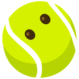 tennis and face without mouth