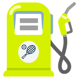 tennis and fuel pump