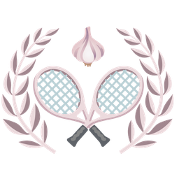 tennis and garlic