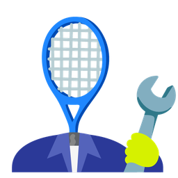 tennis and hammer and wrench