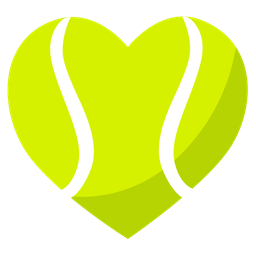 tennis and heart suit