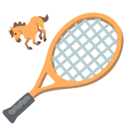 tennis and horse