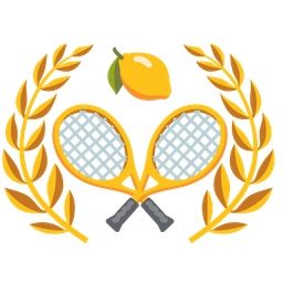 tennis and lemon