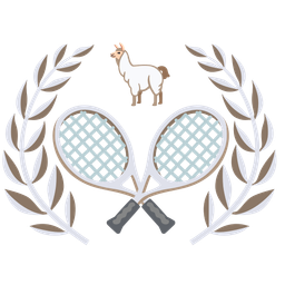 tennis and llama