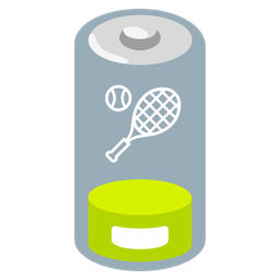 tennis and low battery