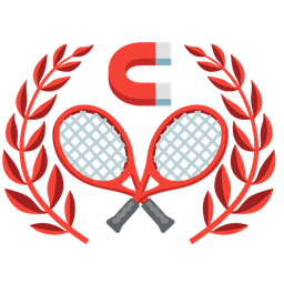 tennis and magnet