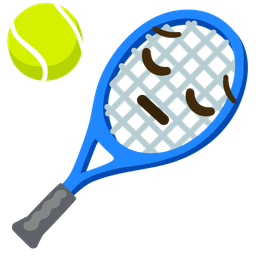 Tennis and Pensive face