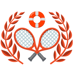 tennis and ring buoy