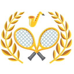 tennis and saxophone