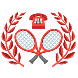 tennis and telephone