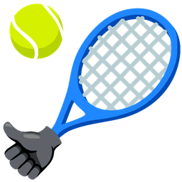 tennis and thumbs up