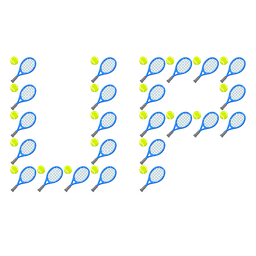 tennis and UP! button