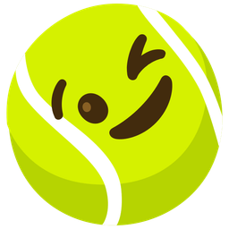 Tennis and Winking face