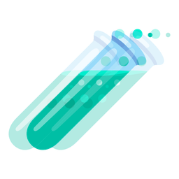 test tube and beating heart