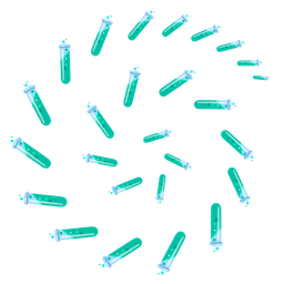 test tube and cyclone