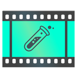 test tube and film frames