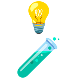 test tube and light bulb