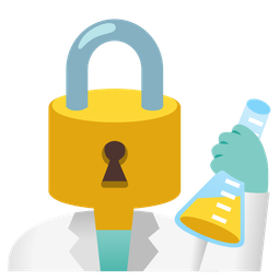 test tube and locked