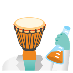 test tube and long drum