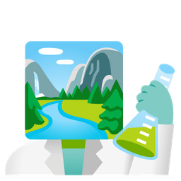 test tube and national park