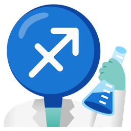 test tube and Sagittarius