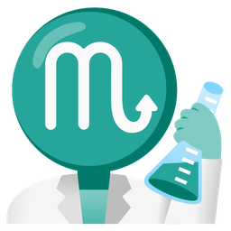 test tube and Scorpio