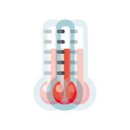 thermometer and beating heart